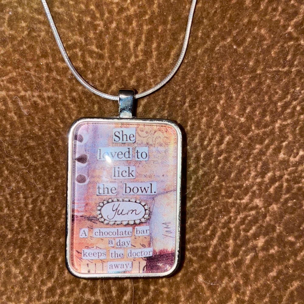 Unique Hershey’s chocolate saying Pendant 🍫